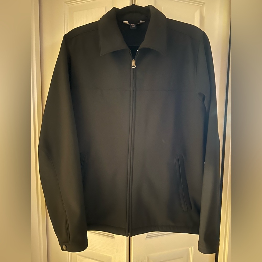 Classic Black Bomber Jacket
